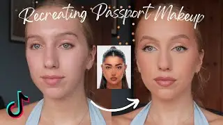Following the Viral Passport Makeup TikTok Look 🤩