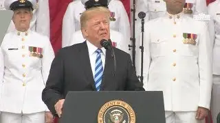 Trump's Memorial Day Speech In Arlington