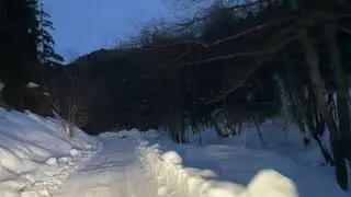 A must visit snow mountain in Bakuriani Georgia