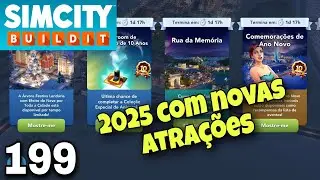 2025 COM MUITAS ATRAÇÕES / SIM CITY BUILDIT CONSTRUINDO DO ZERO PARTE 199 #simcity #simcitybuildit