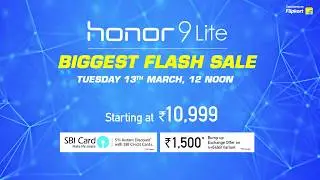 Honor9Lite - Massive Flash Sale