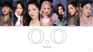 O.O - NMIXX (lyrics Han/Rom/Eng ) colorcoded