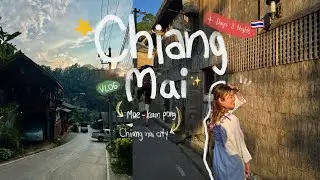 [VLOG] Chiang mai Vlog ✨️🌲🏔🌼 4 days 3 nights, Shot by Samsung S24Ultra. 🦋🌈☁️
