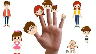 Әке Саусақ ән  🙋 Бармақтар Отбасы 🎶 Қазақша  Мультфильм 🍿  Саусақтар Отбасы