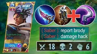 NEW SEASON!! BRODY DAMAGE HACK BUILD😱 (MUST TRY) | BRODY BEST BUILD 2023 | MOBILE LEGENDS