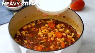 Creamy Tortellini Soup Recipe