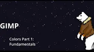 GIMP Tutorial #2: Colors Part 1: Brushes and color selection