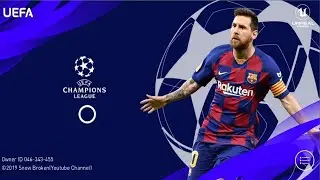 UCL Patch Pes 2020 Mobile | Full Licensed, Managers Faces Added, Leaked Kits & More