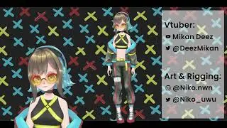 【Live2D Showcase】Mikan Deez Vtuber Model