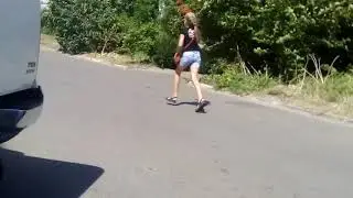 Бешеный сомолетик !!!