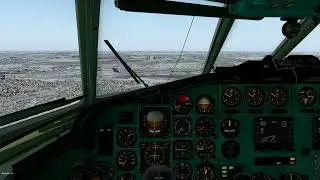 X-Plane 11, Tu-154 landing at UWUU, short clip
