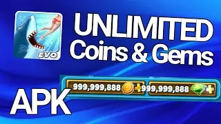 Hungry Shark Evolution HACK MOD APK🔥 | UNLIMITED Coins & Gems [APK]