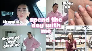day in the life vlog  - dressing room glow up, shopping & more!