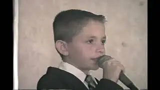 Memo Garza de la Adictiva cantando de Niño