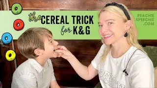 The Cereal Trick for K and G by Peachie Speechie