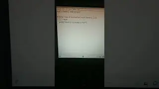 bracket concept in python 