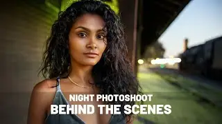 Night Street Portrait Photography Behind the Scenes | Canon EOS R6 & RF 28-70mm 2.0 Lens | No Flash