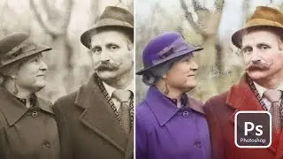 Quickly Colorize Old Photos in Photoshop