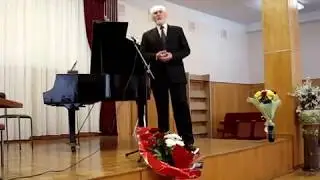 Заслуженный деятель искусств Николай Трофимович Прокопец читает стихи Александра Блока.