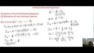Formation of Partial Differential Equation (II)