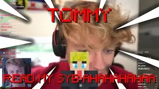 TOMMY READ MY SYB AHAHAHAHAA