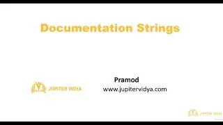 7.5 Documentation Strings | Functions | Learn Python Programming Step by Step Tutorials