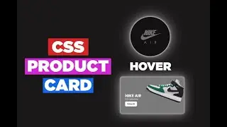 Html ve Css ile Ürün Kartı Yapımı | Product Card Hover Effect with CSS