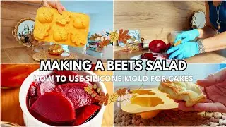 Pickled Beets in a Jar | Trying Silicone Mold For Cake with 2 Mixtures