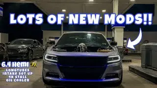 NEW MODS FOR MY 6.4 SWAPPED CHARGER!!