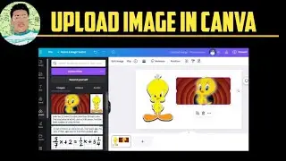 How to Add images in CANVA Presentation