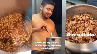MICHAEL FEZ PIPOCA DOCE😍 |stories da laura brito