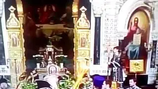 Спасский собор Андроникова монастыря. Пасха 2018. Часть 1
