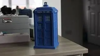 Tardis Materialisation With moving Camera No CG