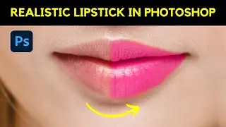 Create Realistic Lipstick in Photoshop | Create Highly Realistic Lipstick in Photoshop