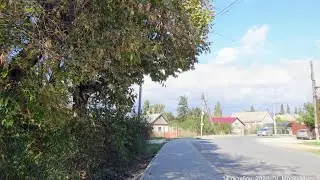 Пройдём улицей Кооперативная в посёлке Гвардейское Симферопольского района Крым 14 октября 2022 год