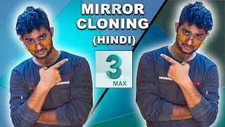 Duplicate objects in 3ds max (HINDI) || Tutomator ||