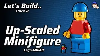Let's Build Lego 40649 Up-Scaled LEGO Minifigure pt2 #Lego #Minifigure #minifigures #AllBricksCount