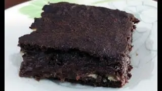Healthy Brownie at Home - easily