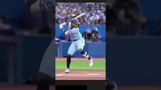 Bo Bichette Slow Motion Home Run Baseball Swing