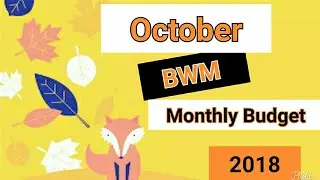 Budget With Me | October 2018 | Getting Back to Basics