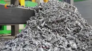 Recycling of Scrap Metal | Aluminum Scrap Shredding & Crushing Line