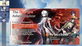 Arlecchino Banner Pulls - [ Genshin Impact ]