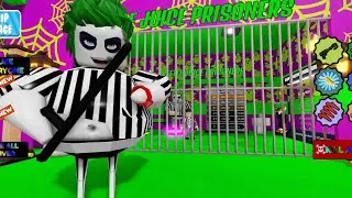 Roblox - Beetlejuice Barry's Prison run Scary Obby All Jumpscares Full Gameplay  Roblox HD