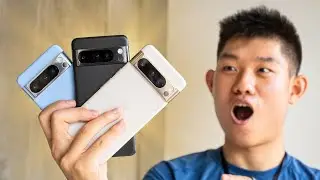 Google Pixel 8 Pro Color Comparison + EVERYTHING NEW!!! - Bay Blue/Porcelain/Obsidian