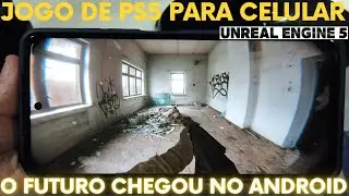 Jogo com Gráfico de ps5e pc pra Celular Android teste agora  Unreal Engine 5