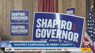 Josh Shapiro makes campaign stop in Perry County