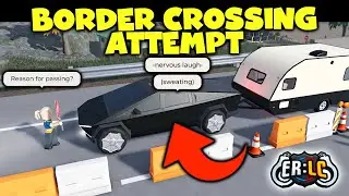 I Tried To Break Through The Border! | ROBLOX  Border RP