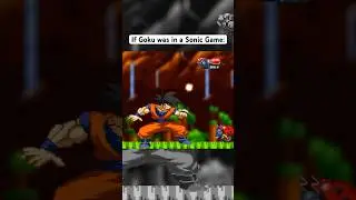 If Goku was in a Sonic Game! #sonicthehedgehog #dragonballsuper