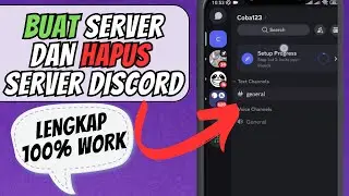 CARA MEMBUAT SERVER DISCORD DAN MENGHAPUS SERVER DISCORD DI HP