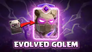 EVOLVED GOLEM | Clash Royale